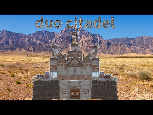 duo citadel - strong duo castle - double bunker - tutorial 2024