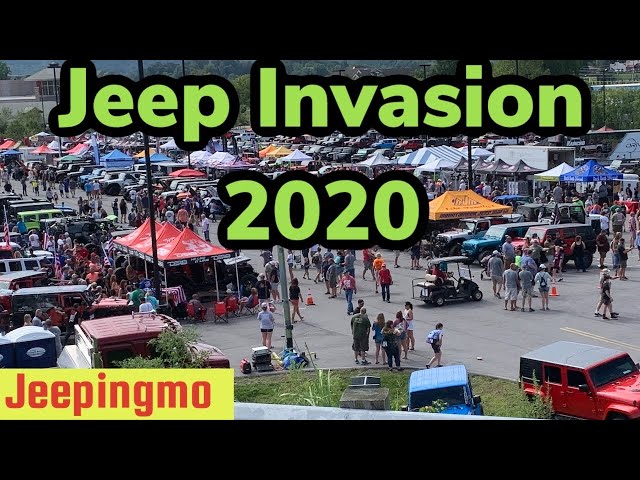 Great smoky mountain jeep invasion 2020