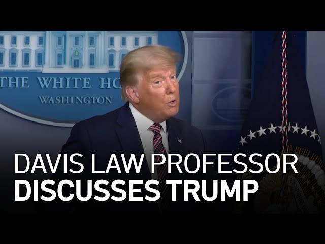 UC Davis Law Professor Discusses State of Election