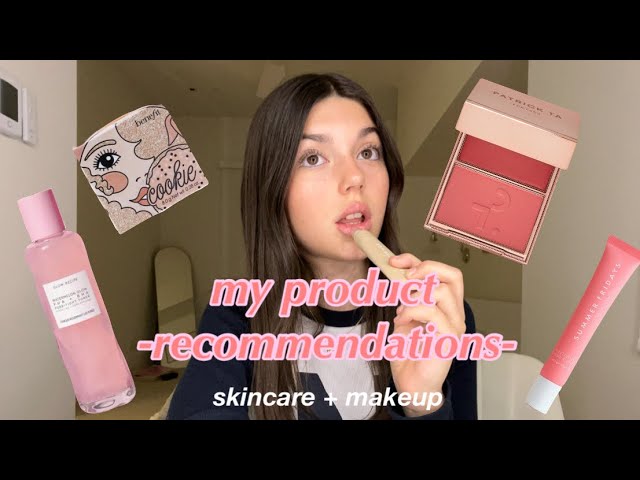 my fav skincare and makeup products!! 🫶🏼🎀💗