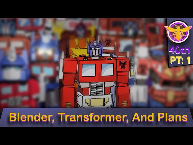 My Biggest Blender transformer Animation Yet!