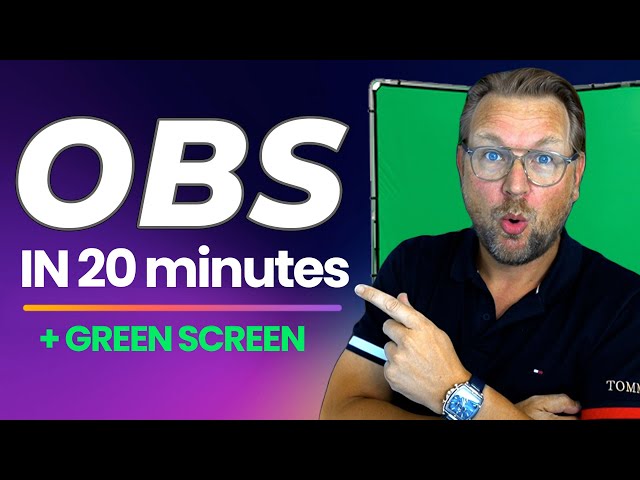 OBS Green Screen Tutorial - OBS Tutorial