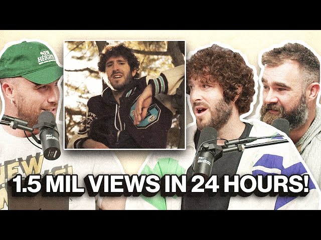 Lil Dicky tells Travis and Jason about his early viral hits and the surprising way he funded career