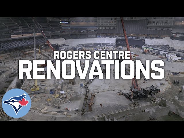 The second phase of Rogers Centre renovations are underway!