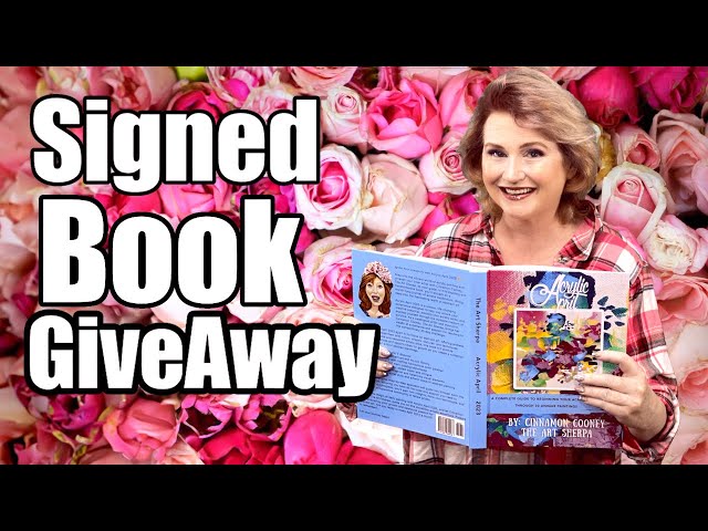 The Art Sherpa Signed Book Giveaway 700k Subscriber Celebration