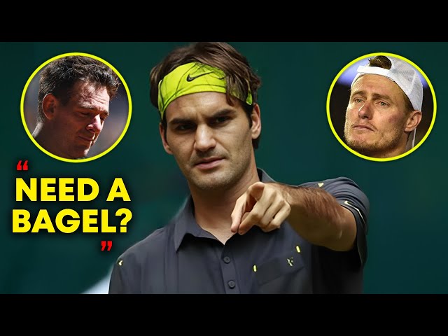 They Won a Grand Slam, But Federer "6-0 6-0" Humiliated Them! (Turning Pros into Amateurs)
