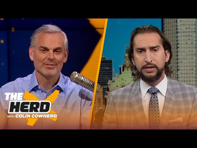 Lakers get swept by Nuggets, Heat vs. Celtics Gm 4, LeBron considering retirement? | NBA | THE HERD