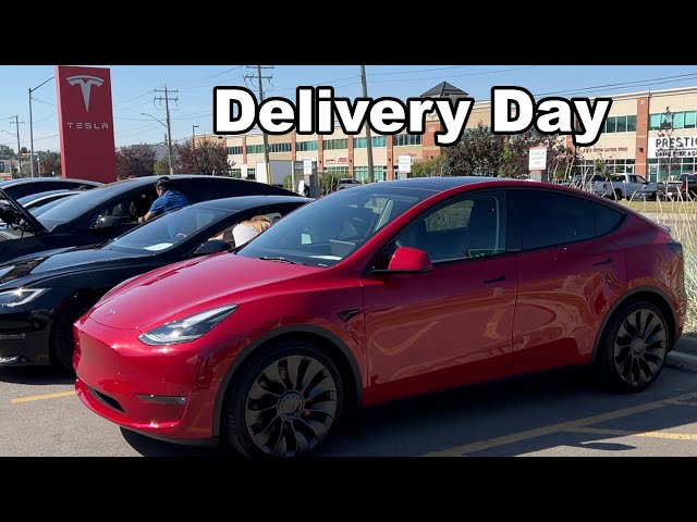 Second Tesla Model Y Performance - Delivery Day!