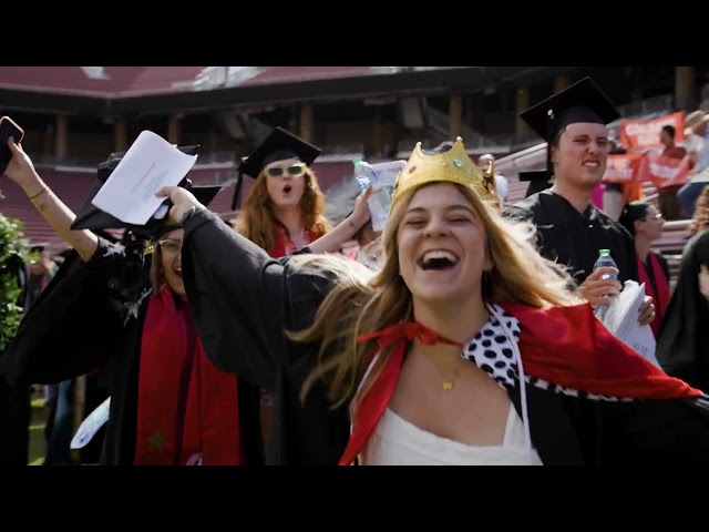 Stanford’s 2022 Commencement Wacky Walk