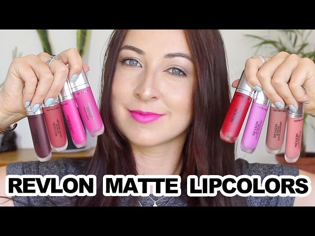 Revlon Ultra HD Matte Lipcolor Review & Swatches | All 8 shades | part 2