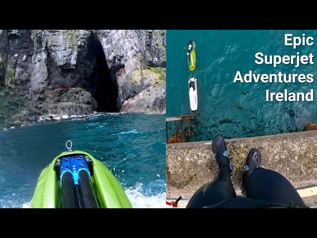 Superjet Adventures on the coast of Ireland