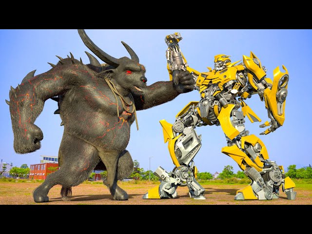 Transformers: Rise Of The Beasts - A Bull vs Bumblebee Fight Scene | Paramount Pictures [HD]