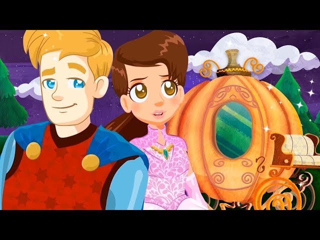 CINDERELLA, story for children,  fairy tales and songs for kids