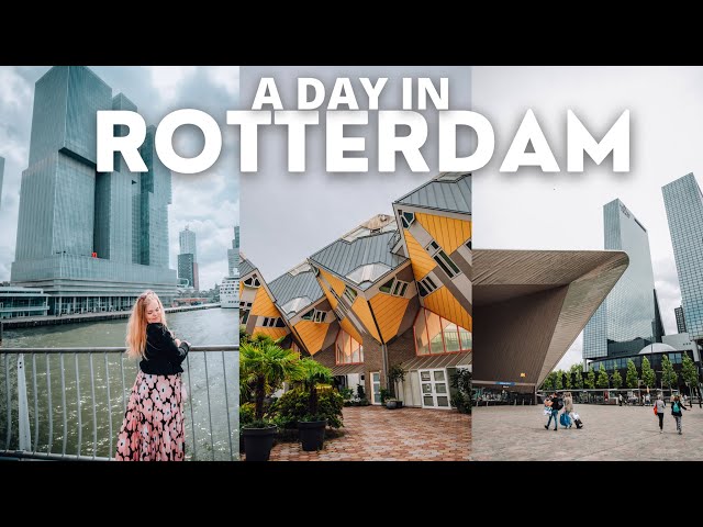 A day exploring Rotterdam | Netherlands travel vlog