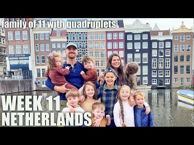 HOW DO WE TAKE OUR 9 KIDS OUT TO EAT?! (OUR ROUTINE!) | WEEK 11: THE NETHERLANDS