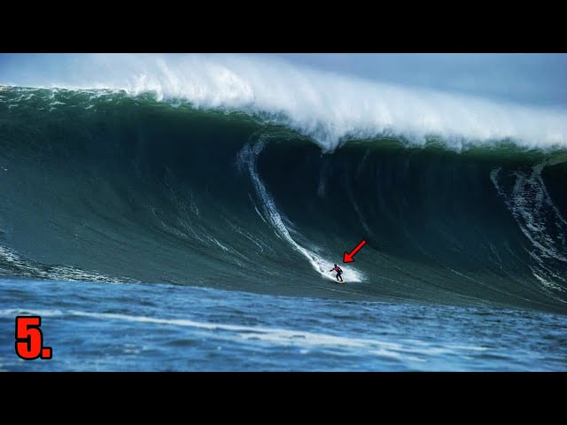 TOP 5 MOST EXTREME WAVES IN THE WORLD !