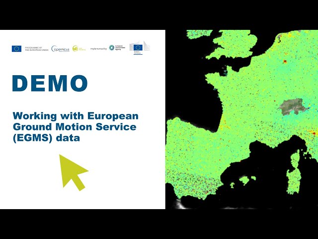 DEMO: Working with European Ground Motion Service (EGMS) data