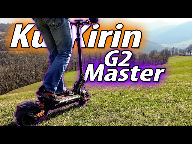...finally a HILLCLIMBING 🛴 Scooter! (KuKirin G2 Master)
