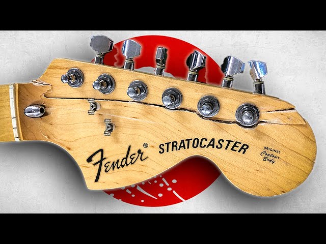 Making the Visible Invisible - Repairing a Japanese Fender Headstock