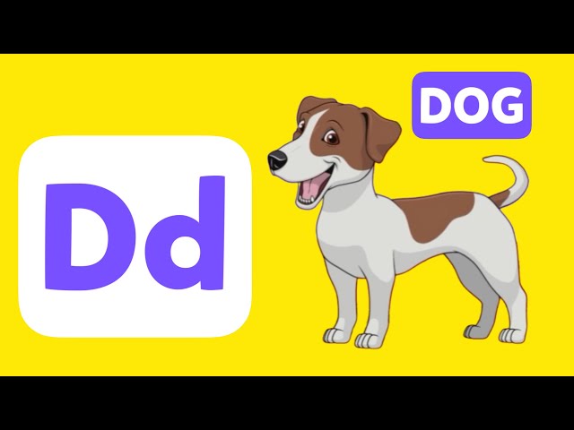 Words That Start with Letter D for Toddlers - English Words for Toddlers