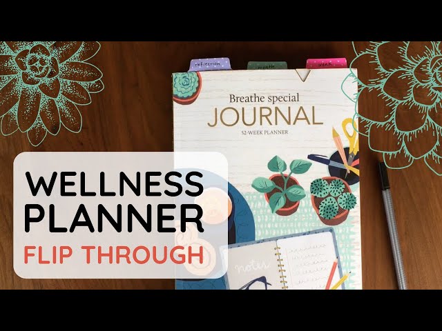 Wellness Planner Flip Through | Breathe Special Journal Review