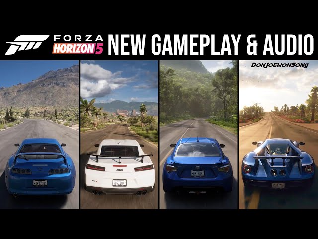 Forza Horizon 5 - New Gameplay / 500 New Engine Swaps / New Upgrade Sounds & Engines + MORE!!