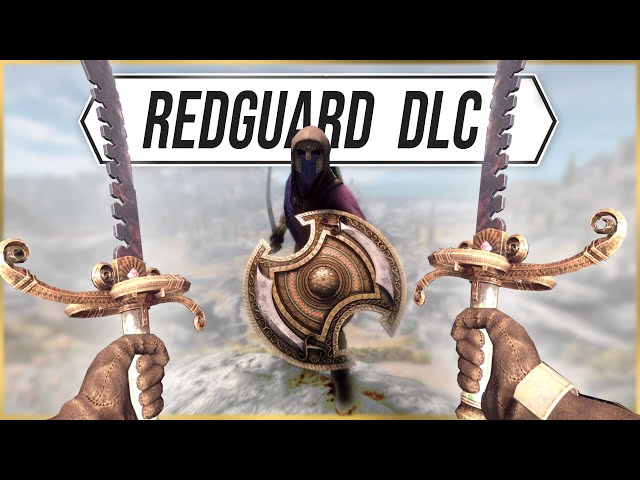 New Redguard Elite Armor & Weapons - Skyrim Anniversary Edition's New Creation Club Content DLC!