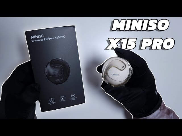 "MINISO X15 Pro Earphone Unboxing and Review!"