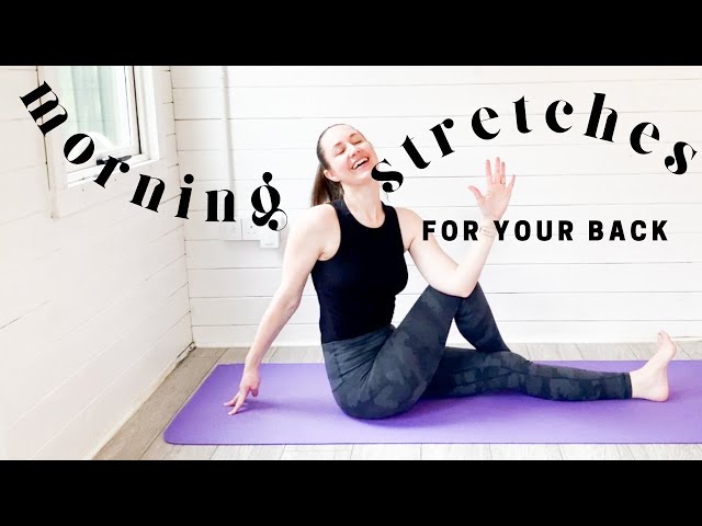 15 MINUTE MORNING YOGA STRETCHES FOR YOUR BACK | Ultimate Back Stretches & Twists