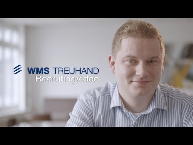 Recruitingvideo WMS Treuhand Steuerberater u. Wirtschaftsprüfer