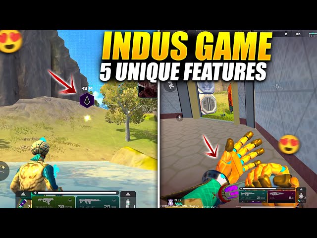 😍 5 Unique Features in Indus Closed Beta | Indus Battle Royale | Indus Gameplay  #indusgame