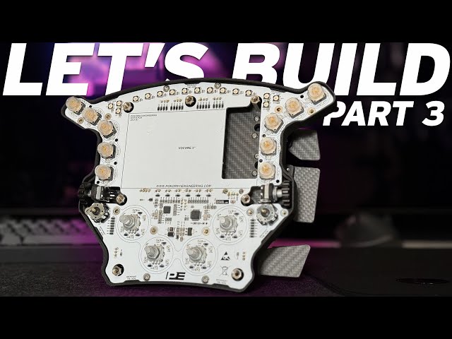Let's BUILD a Simracing Wheel LIVE: Pokornyi Engineering HYP-R | !price | Part 3