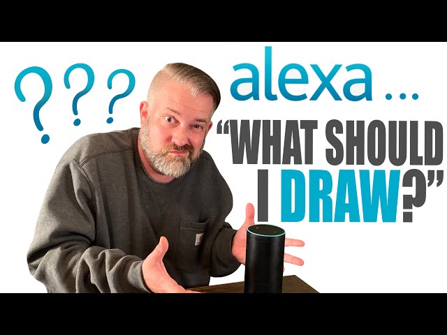 Alexa Tells Me What To Draw: Procreate Tutorial!