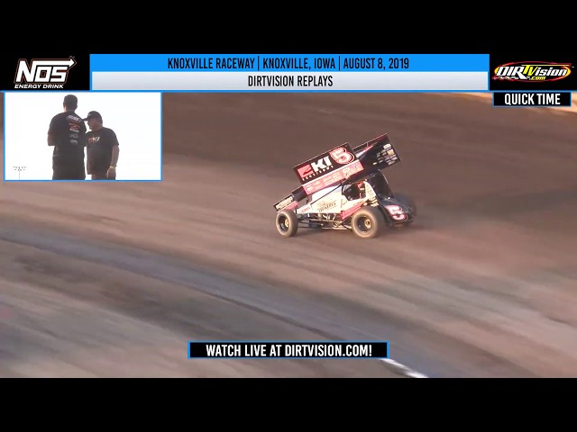 DIRTVISION REPLAYS | Knoxville Raceway August 8, 2019