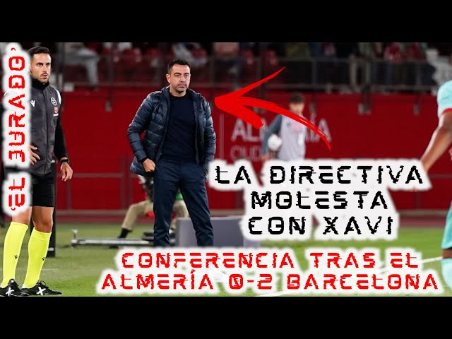 🚨¡#ELJURADO!🚨 Evaluamos qué dijo #XAVI tras el #ALMERIA 0-2 #BARCELONA 💥