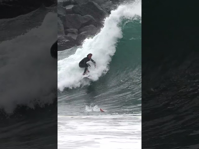 Insane two wave set at the Wedge  #surfing