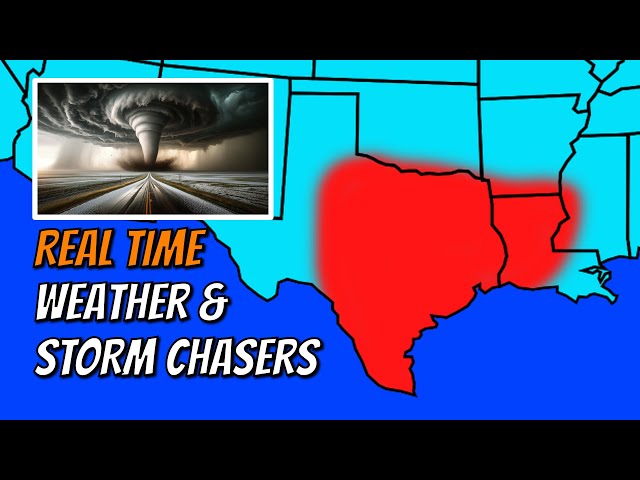 🔴 LIVE: SUPERCELLS IN TX - STORM CHASERS IN ACTION | REAL-TIME UPDATES & ANALYSIS