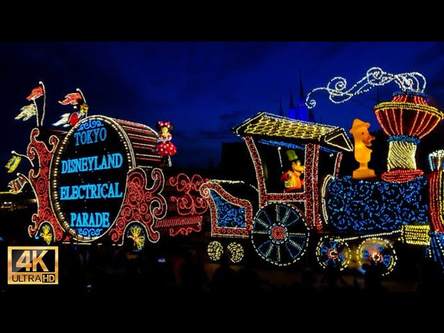 Electrical Parade 2018 | Dreamlights | Baroque Hoedown | Tokyo Disneyland| 東京 | 4K