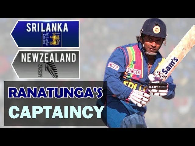 Ranatunga's Captaincy and Composure | Sri Lanka vs New Zealand | 2nd Quarter Final 1998 | Highlights