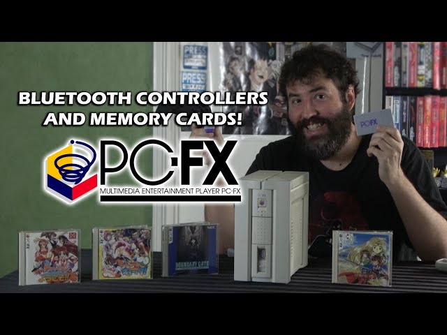 PC-FX - Wireless Controllers & Memory Cards - LETS GO! - Adam Koralik
