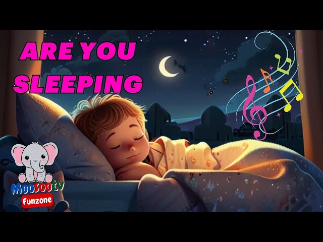 Are You Sleeping (Brother John) ? | Nursery Rhymes & Kids Song | MoosooTv Funzone