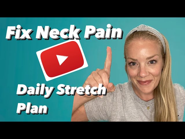 Neck Pain Stretches and Exercises (Easy Daily Routine) #neck #neckpain