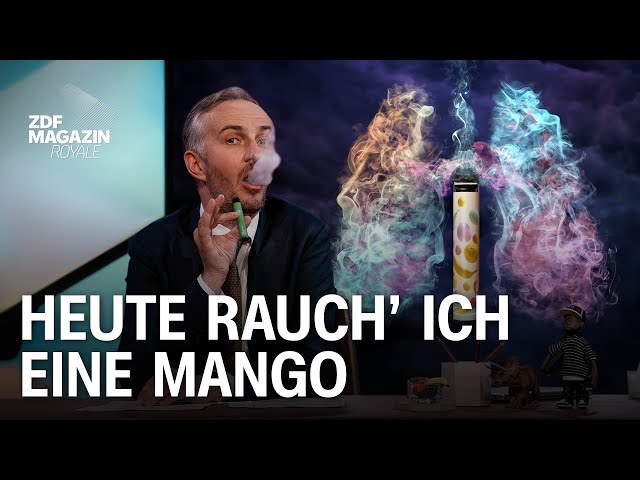 Rauchen für die Tonne: Einweg-Vapes  | ZDF Magazin Royale