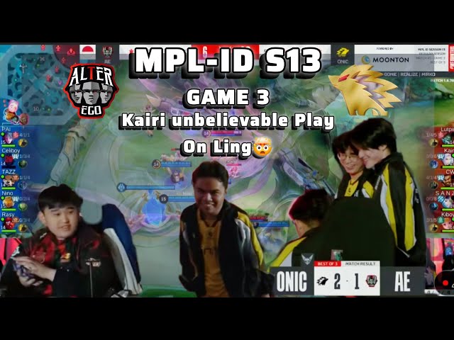 Possible no more Ling to Kairi After this match! ONIC-ID Does complete destruction to ALTEREGO!