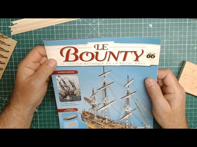 Le Bounty navire de la Royal Navy de chez Hachette n°66