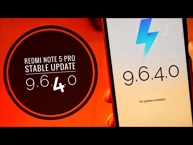 Redmi Note 5 Pro ¦ MIUI 9 ¦ 9.6.4. 0 ¦ Global Stable Update Top Best Features of MIUI9 at Note 5 pro