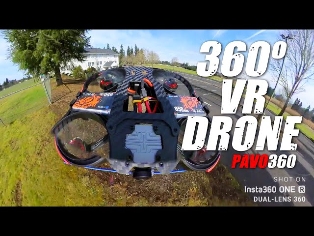 MAKE EPIC 360 VR DRONE VIDEOS! - BetaFpv PAVO 360 HD Cinewhoop - REVIEW & 360º FLIGHTS