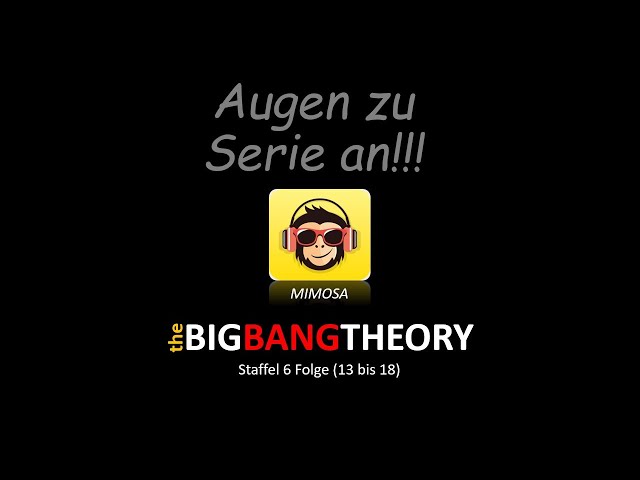the BiG BANG THEORY Fakt & Hörspiel, Staffel 6 (Folge 13 bis 18).
