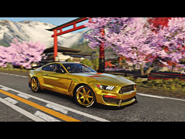 CARX STREET 24K GOLD FORD MUSTANG CRUISE TO  MOUNTAIN AREA POCO X6 PRO
