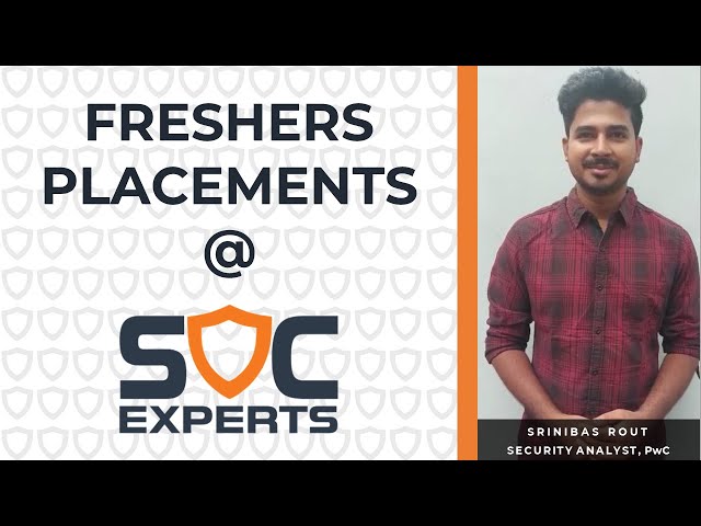 Magic Happened at SOC Experts - Srinibas Rout  | PwC | Cybersecurity Jobs for Freshers